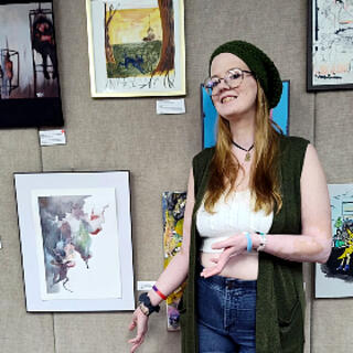 "An Isolated Mind" on display